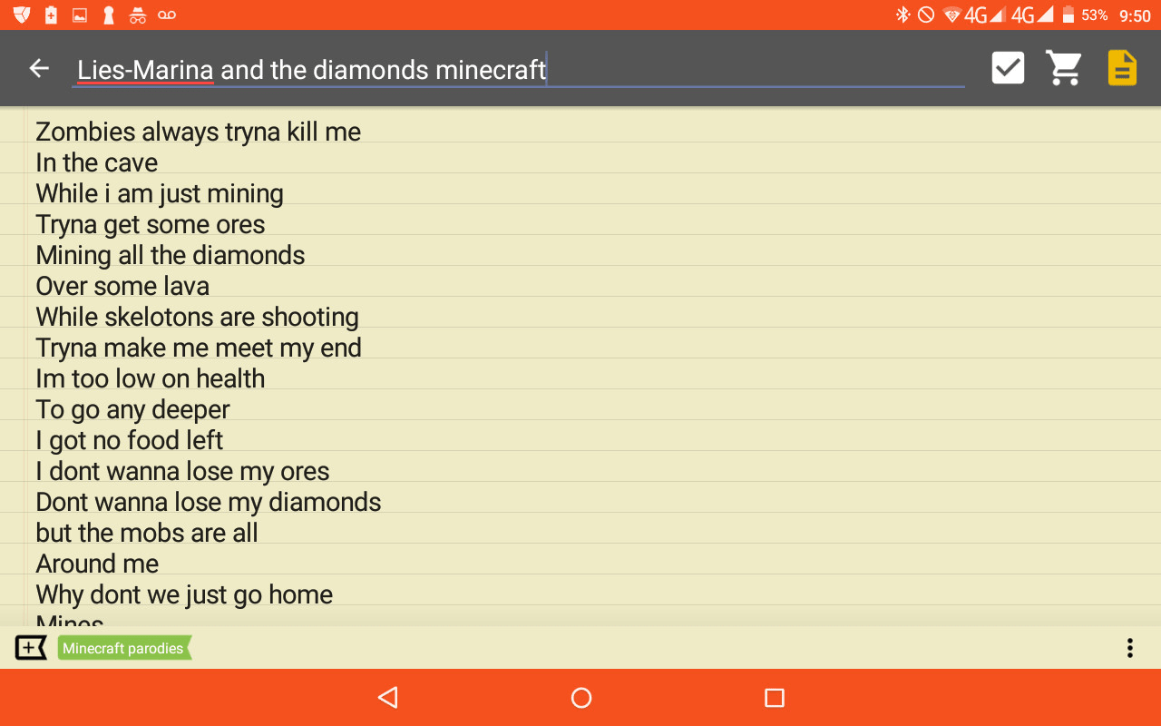 Write a minecraft parody to any song by Zozouwu  Fiverr