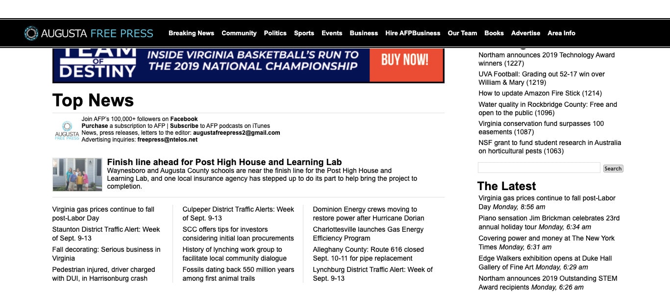 Publish a guest post on augustafreepress about web design, marketing by  Dibrovaelena | Fiverr