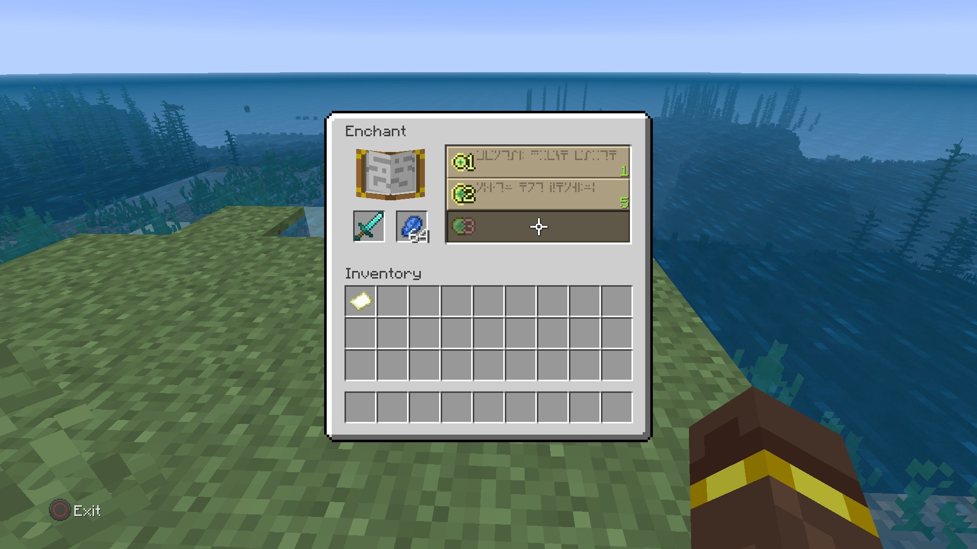 translate minecraft enchanting table