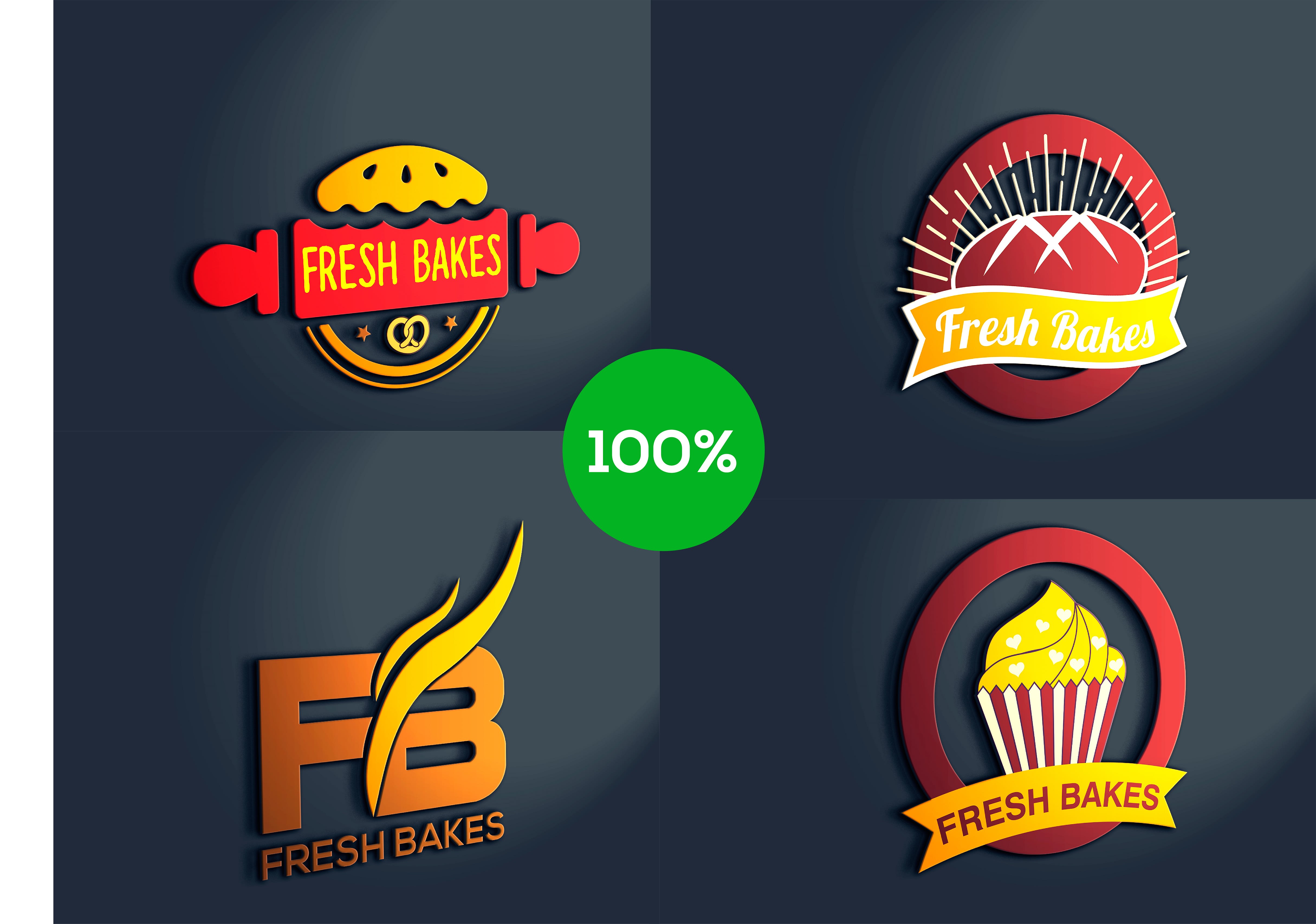 Create A Bakery Logo Cakes And Cupcakes By Gulzarbukhari