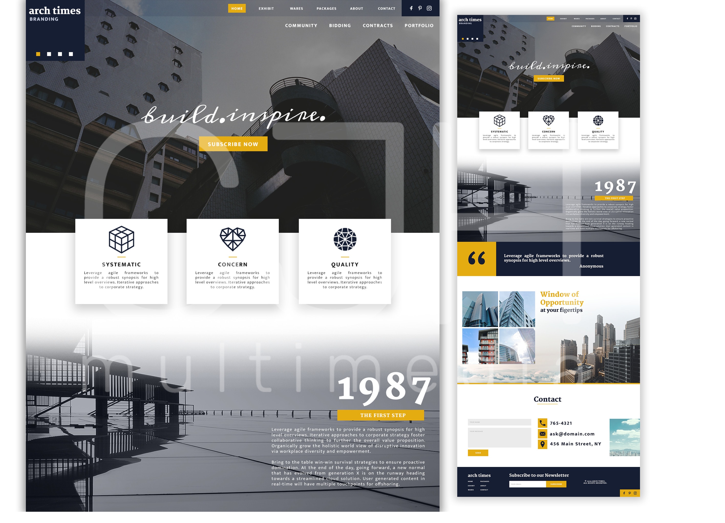 Download Design Psd Website Mockup Or Photoshop Website Template By Cjhmultimedia Fiverr