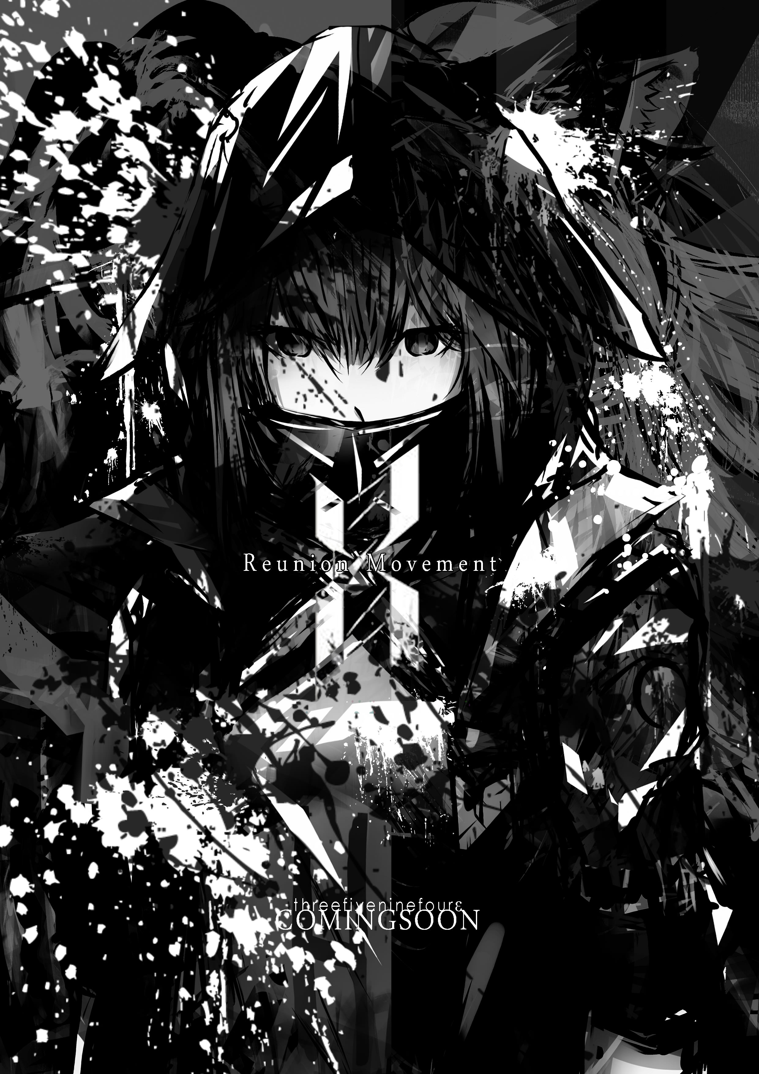 Dark Anime Girl Art Anime Aesthetic Print Gothic Emo Gamer - Etsy