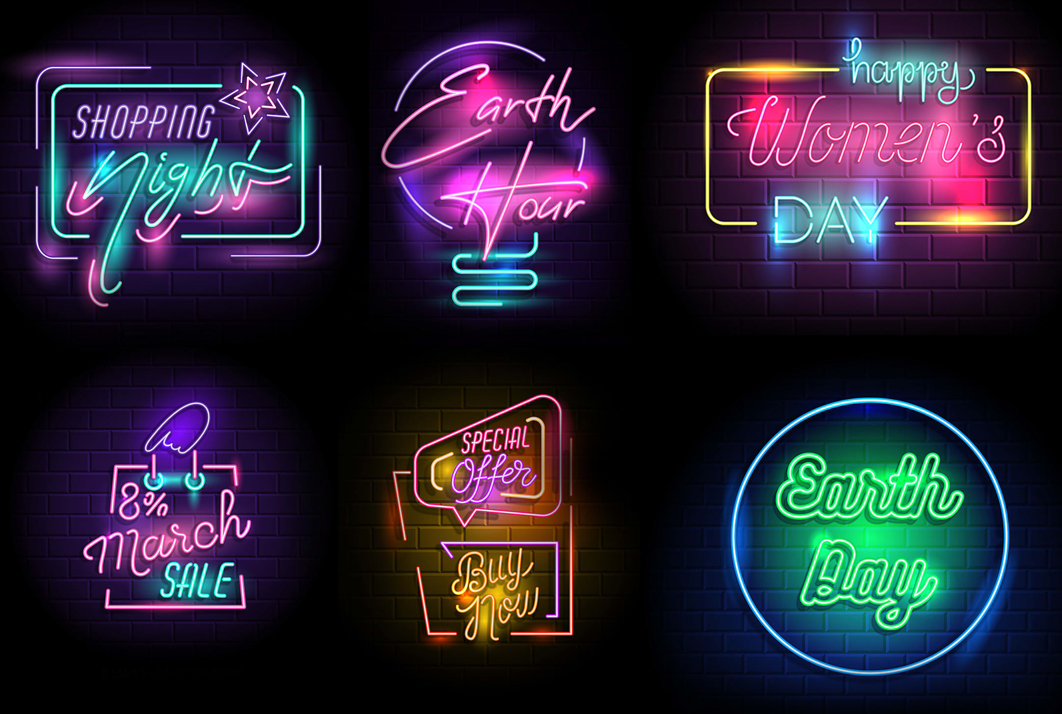 Neon sign pack rust фото 11