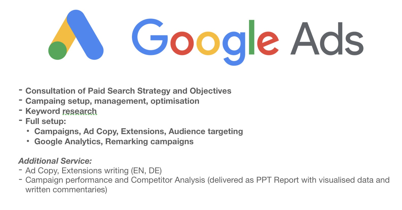 Chiến lược trong Google Ads