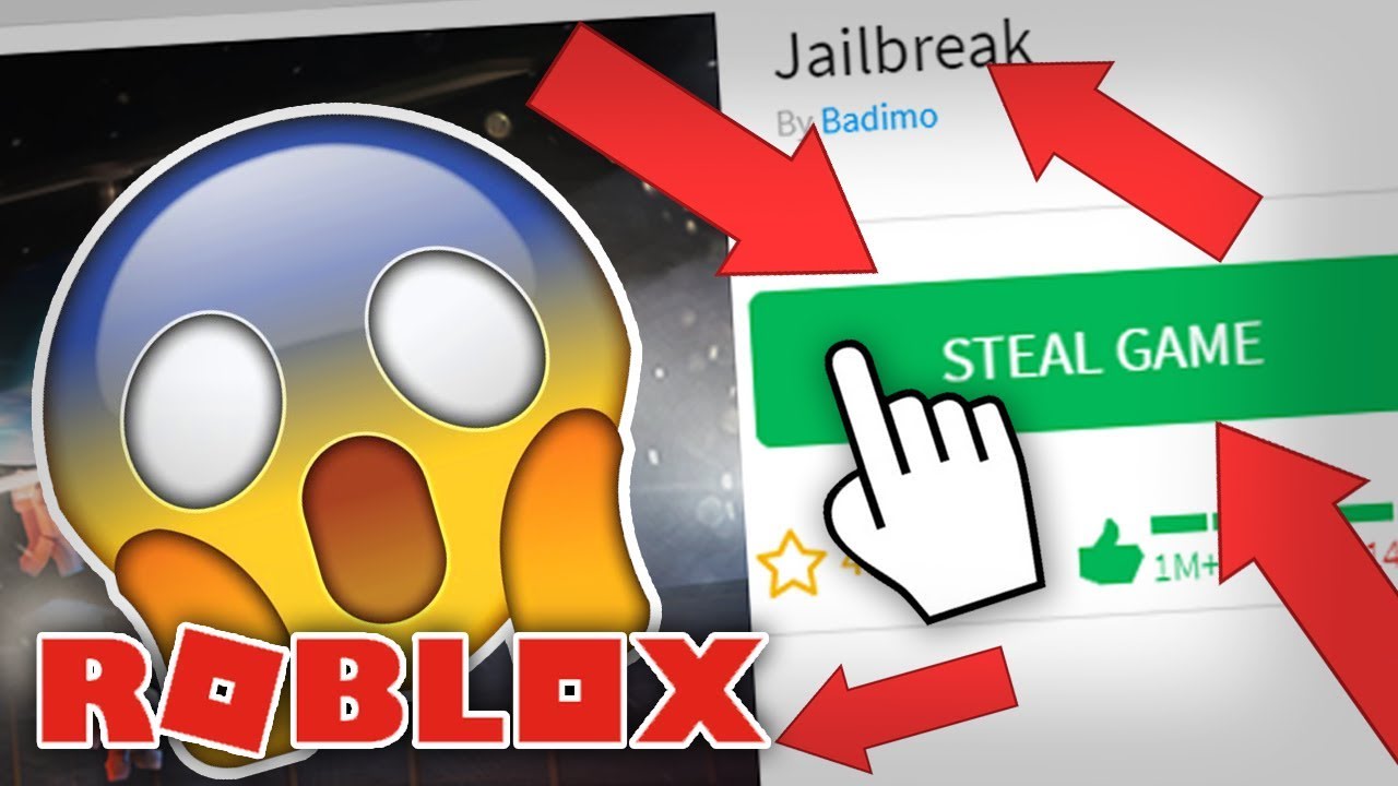Steal Roblox Games For You By Aerrorex - roblox how to steal game scripts