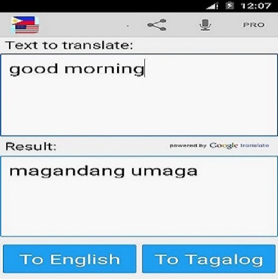 English tagalog translator