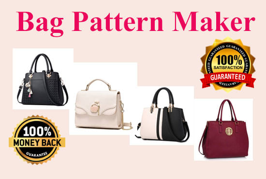 Handbag discount pattern making