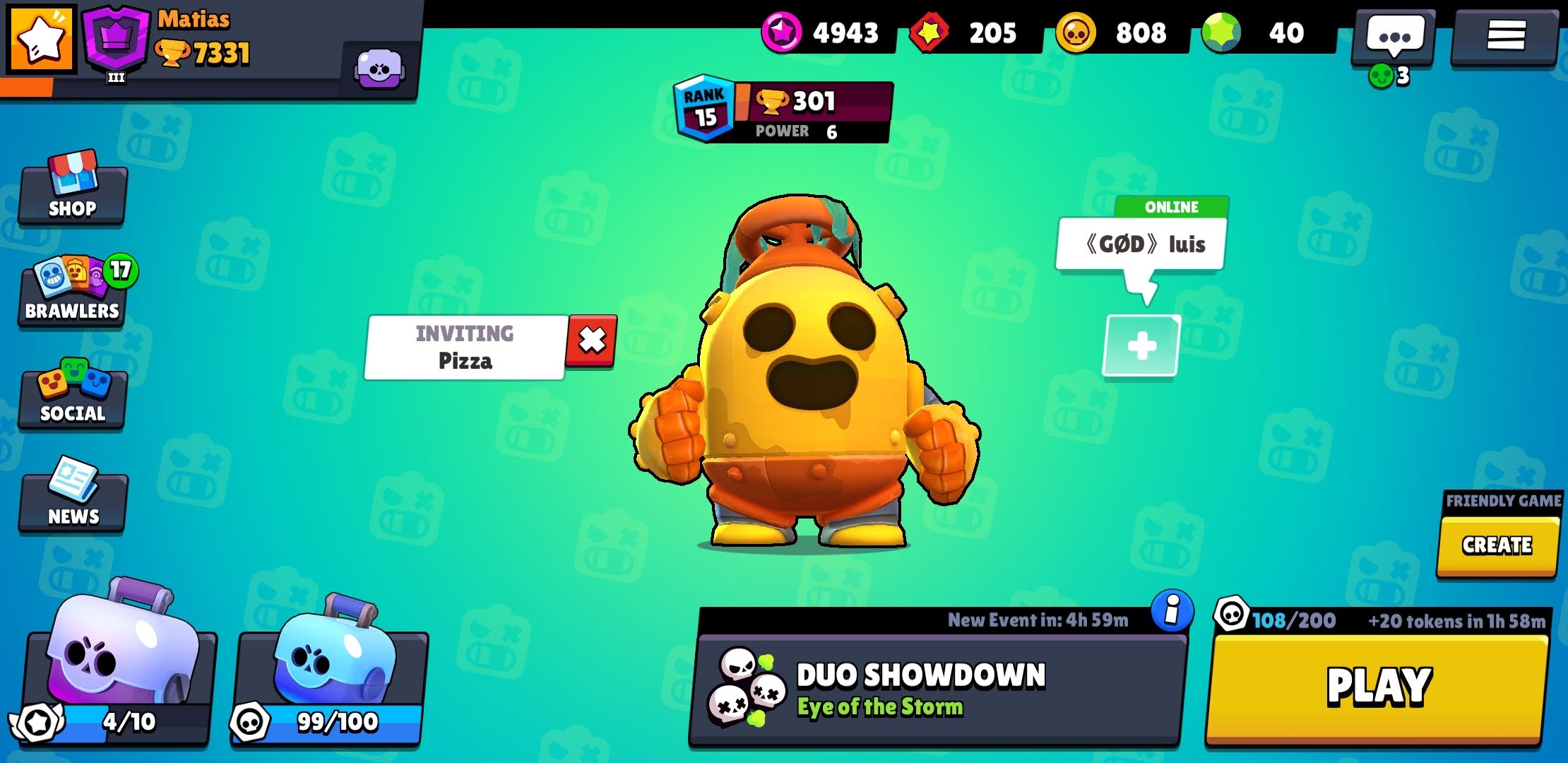 Couch And Play Brawl Stars With You By Megamatias Fiverr - brawl stars social