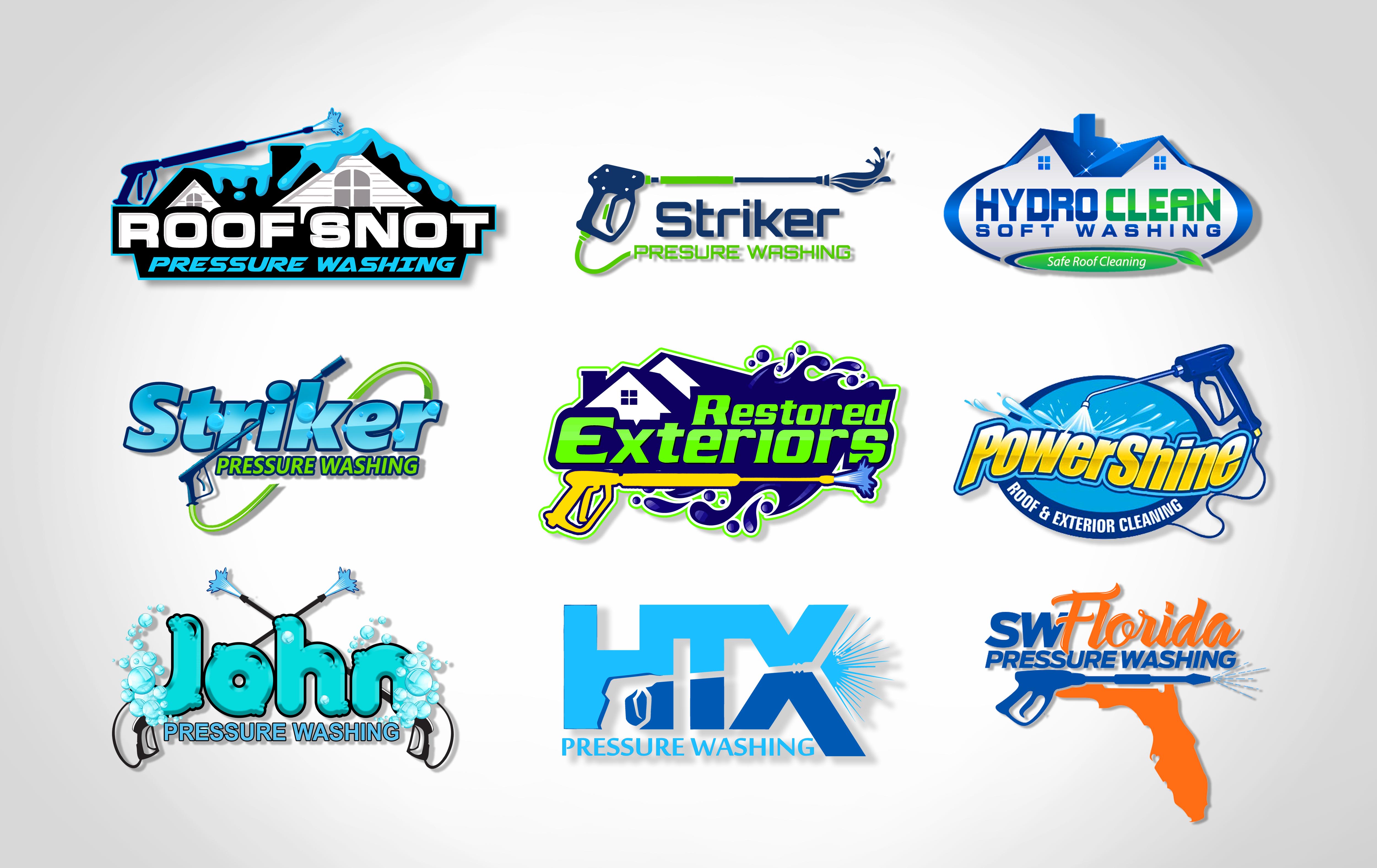 business logo maker free pressure washing