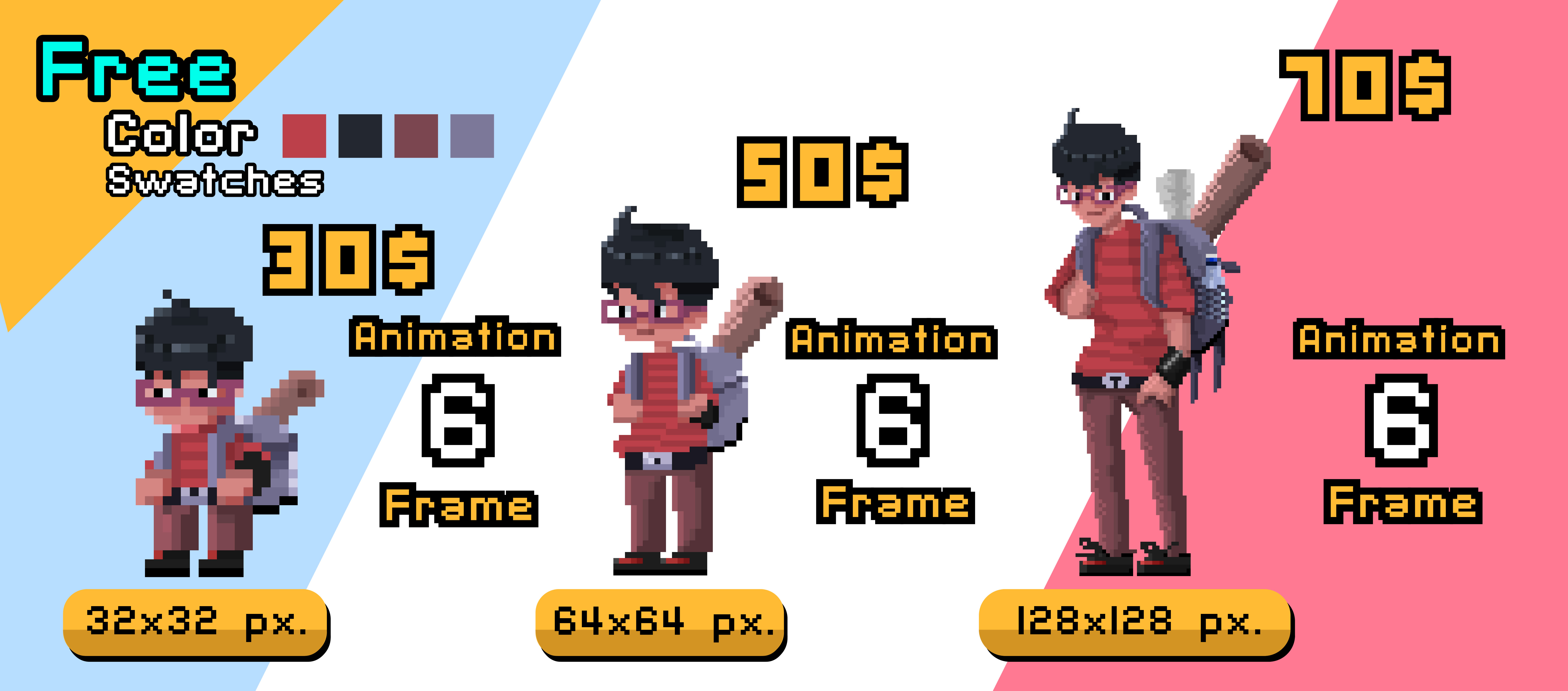 design pixel art for your 2d game