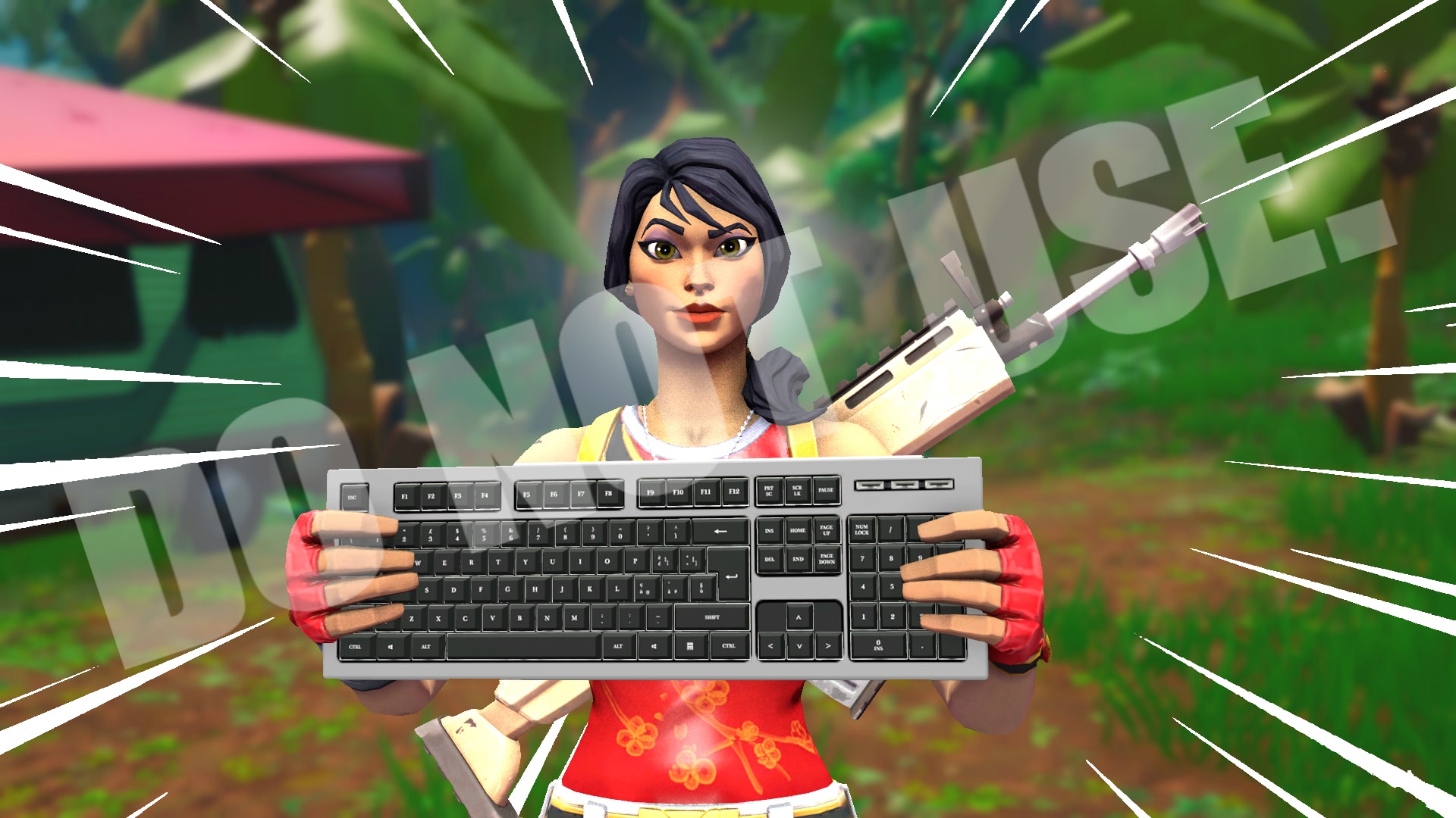 Fortnite Charecter Holding Sieng Make You A 3d Fortnite Thumbnail By Mattlewis123 Fiverr