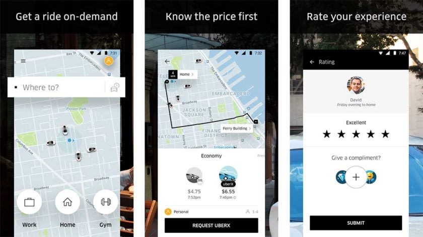 Design taxi booking app ui like uber by Fizzaxddesign  Fiverr