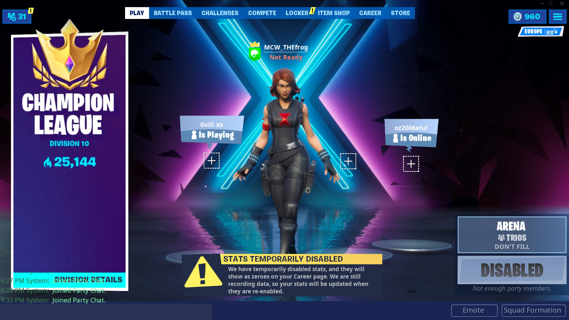 Fake Youre Arena Point In Fortnite In Picture By Thefrogeitan Fiverr