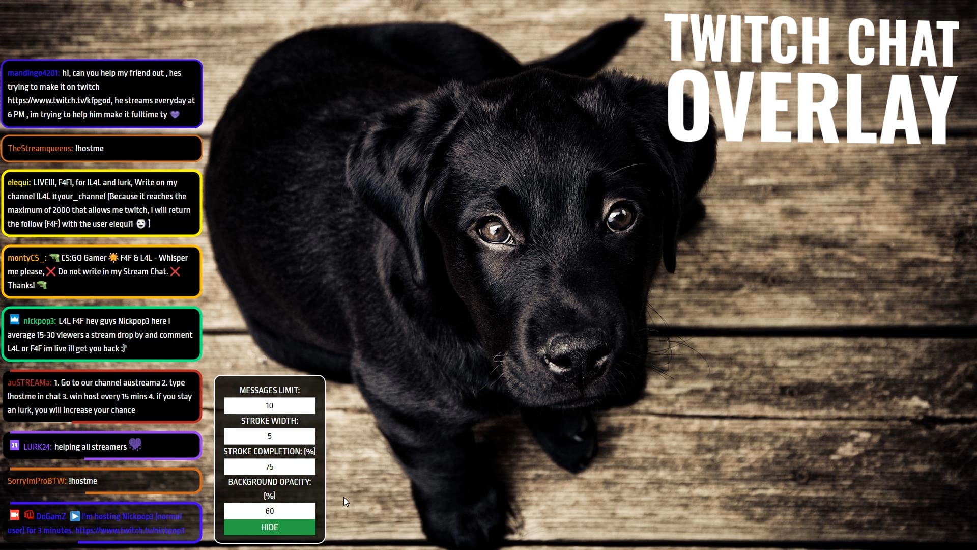 Create A Twitch Chat Overlay For Obs By Airweb Fiverr Create A Twitch Chat Overlay For Obs By Airweb Fiverr