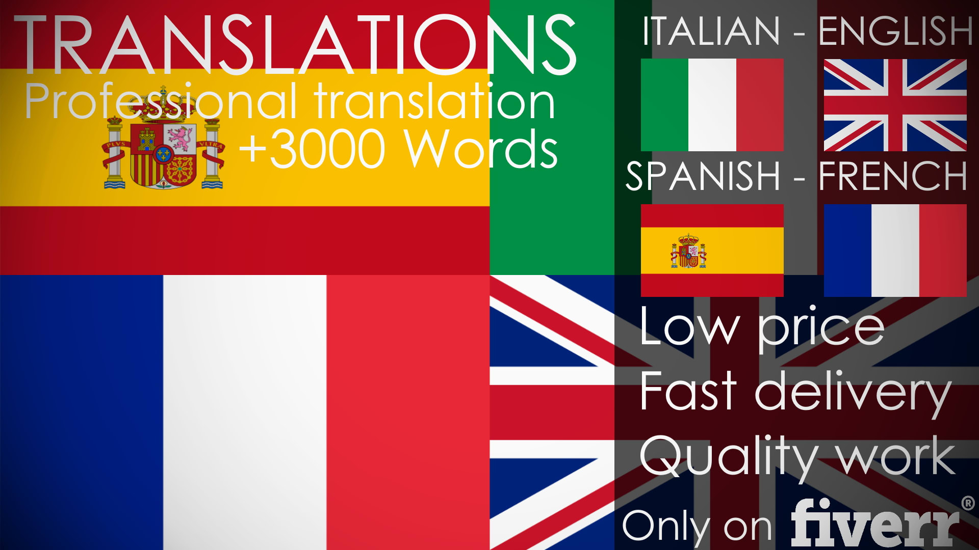 Translate In French Italian Spanish And English By Lazzari Fiverr