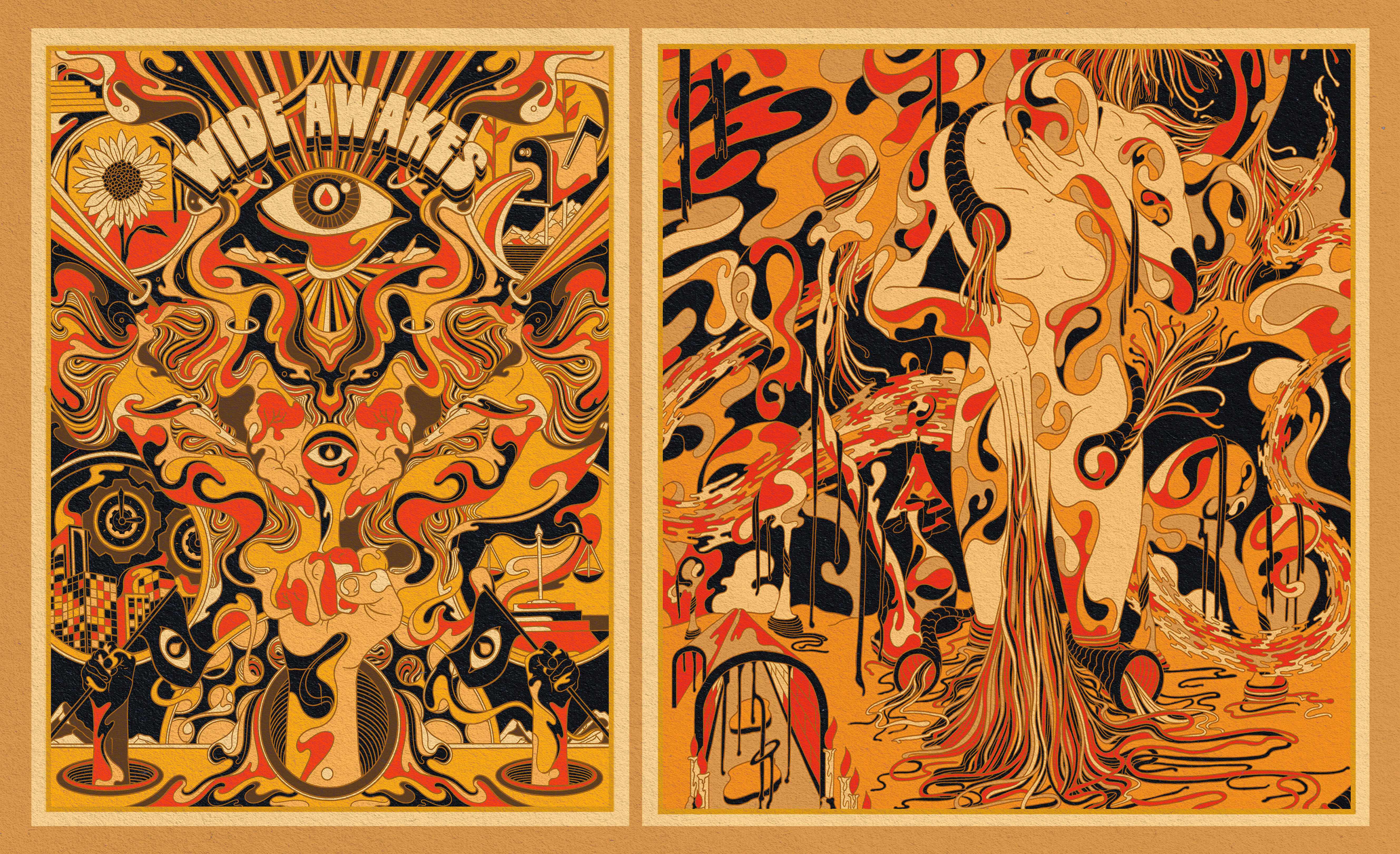 Crea incredibili illustrazioni psichedeliche per la copertina dell