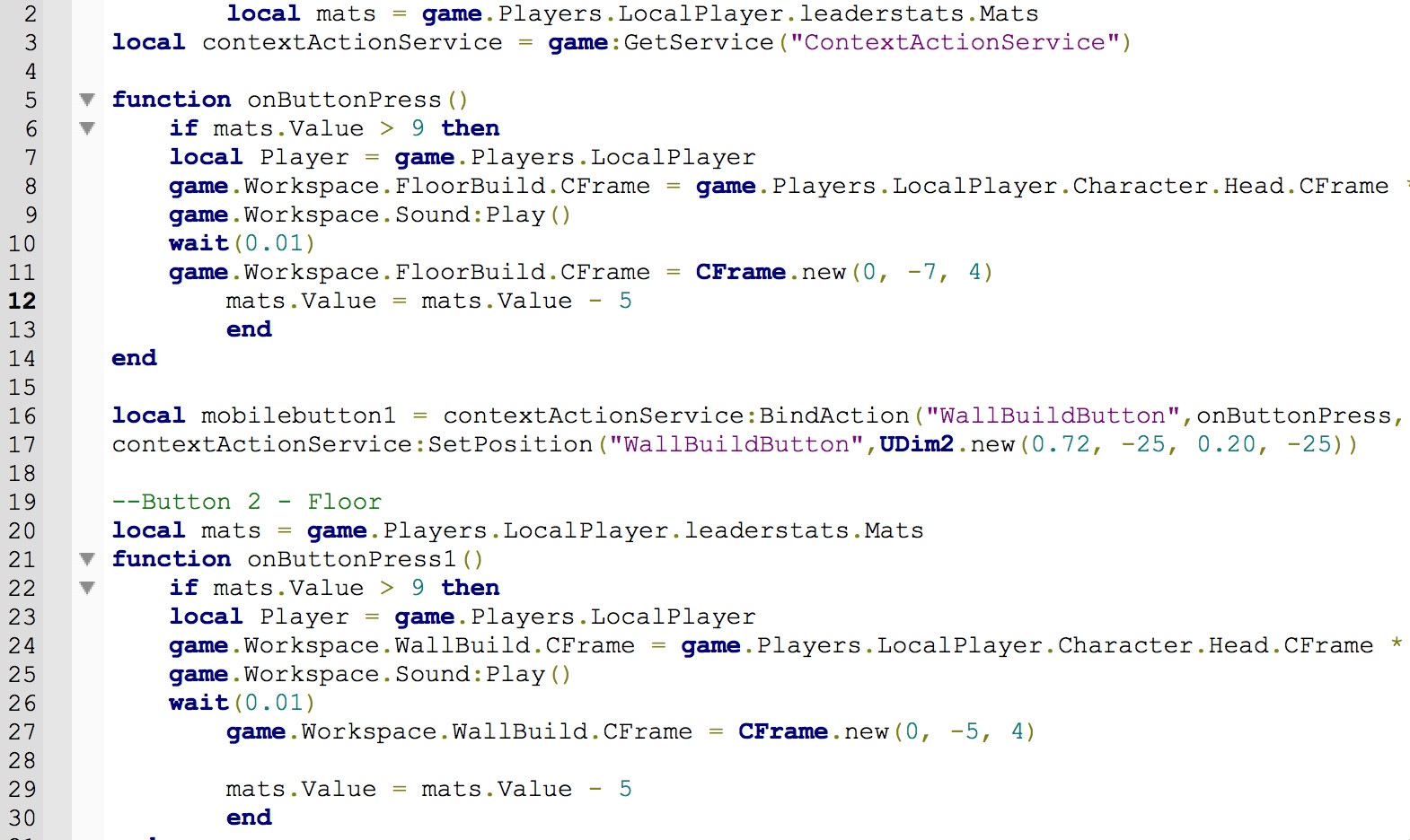 Roblox Game Players Localplayer Character