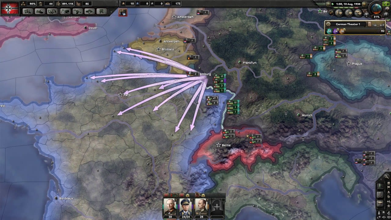 hearts of iron 4 political power