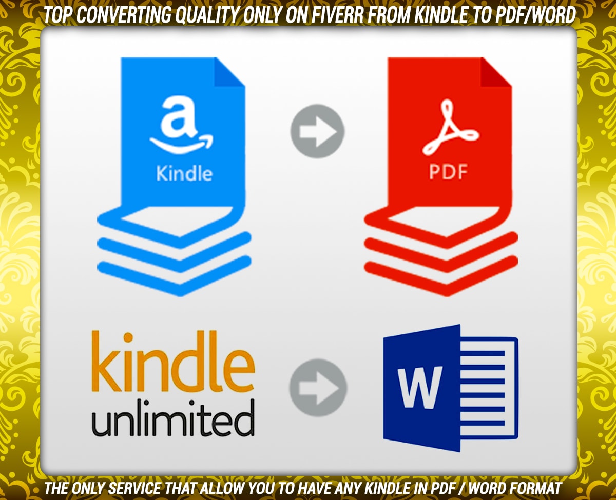 Convert amazon azw books with drm to pdf and word by Newerpro
