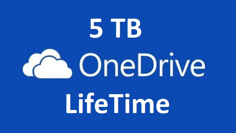5TB OneDrive account 
