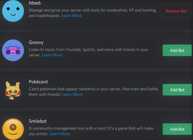 Get Discord Bots In Your Sever By Longkillgaming