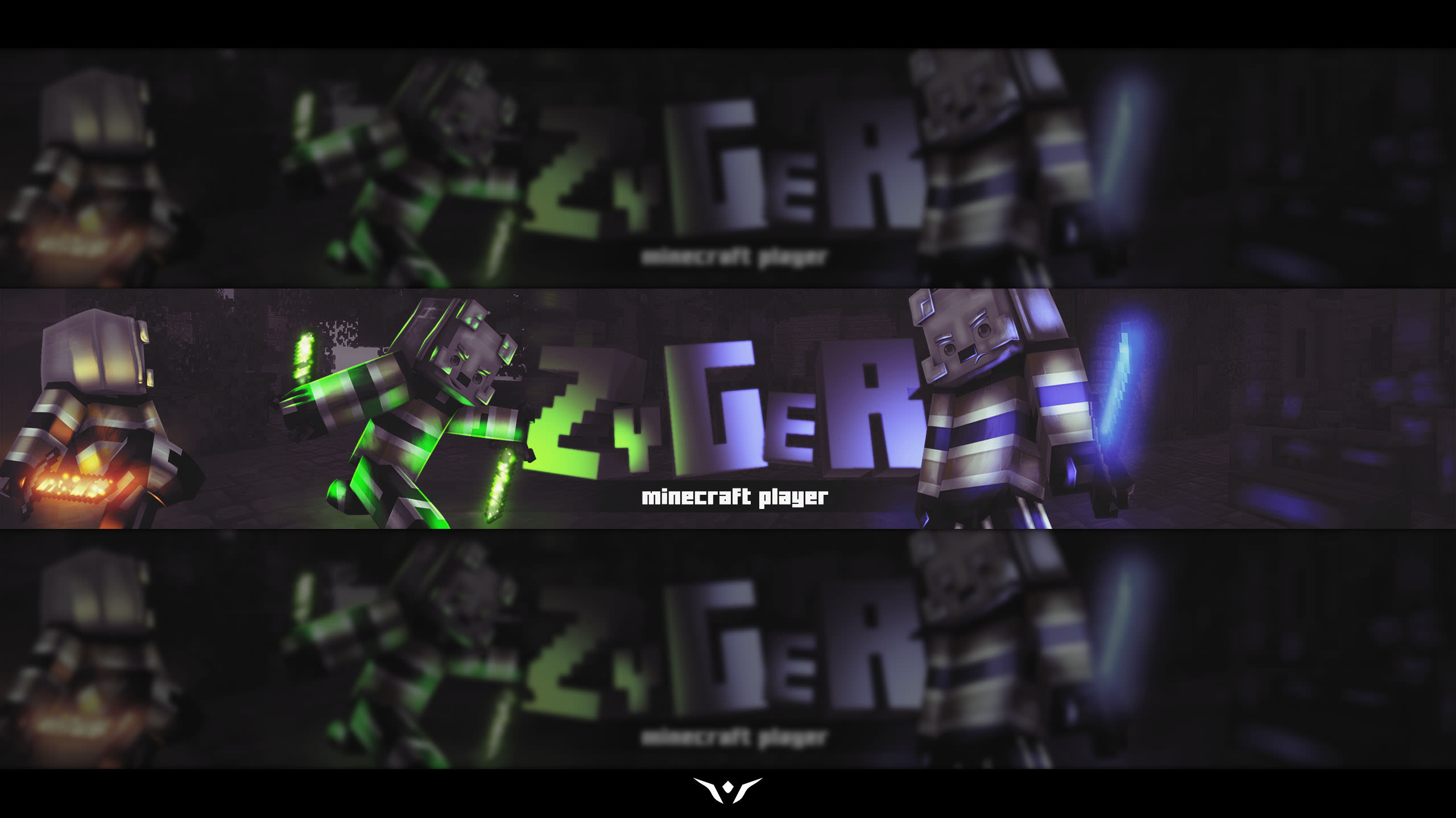 Create A Professional Minecraft Channel Banner By Zygergfx