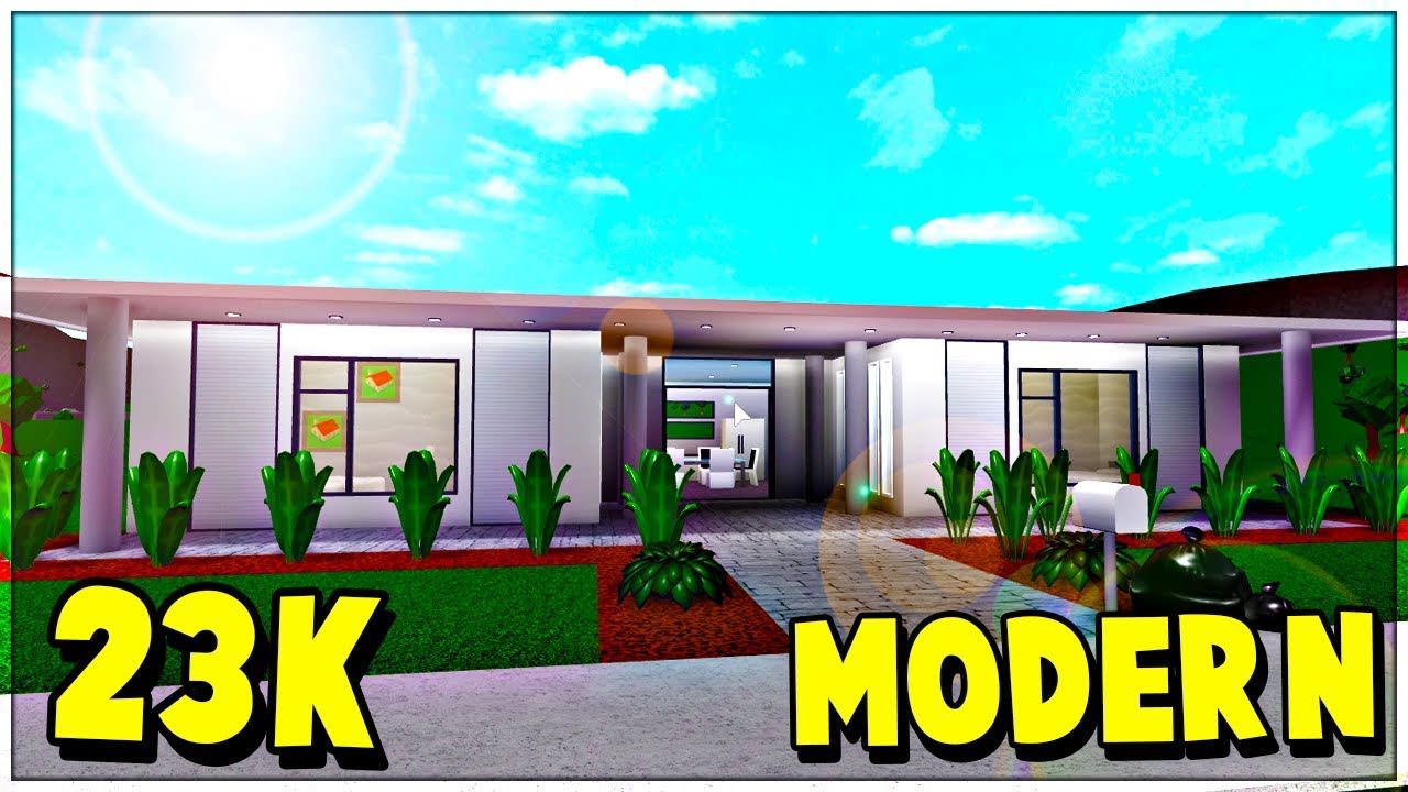 Build Any Type Of House You Want In Roblox Bloxburg By Shaheer961