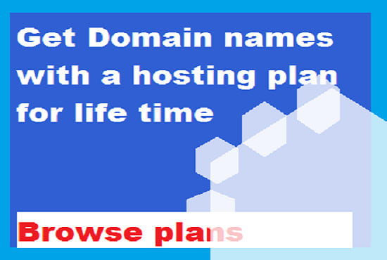 free domain hosting for life