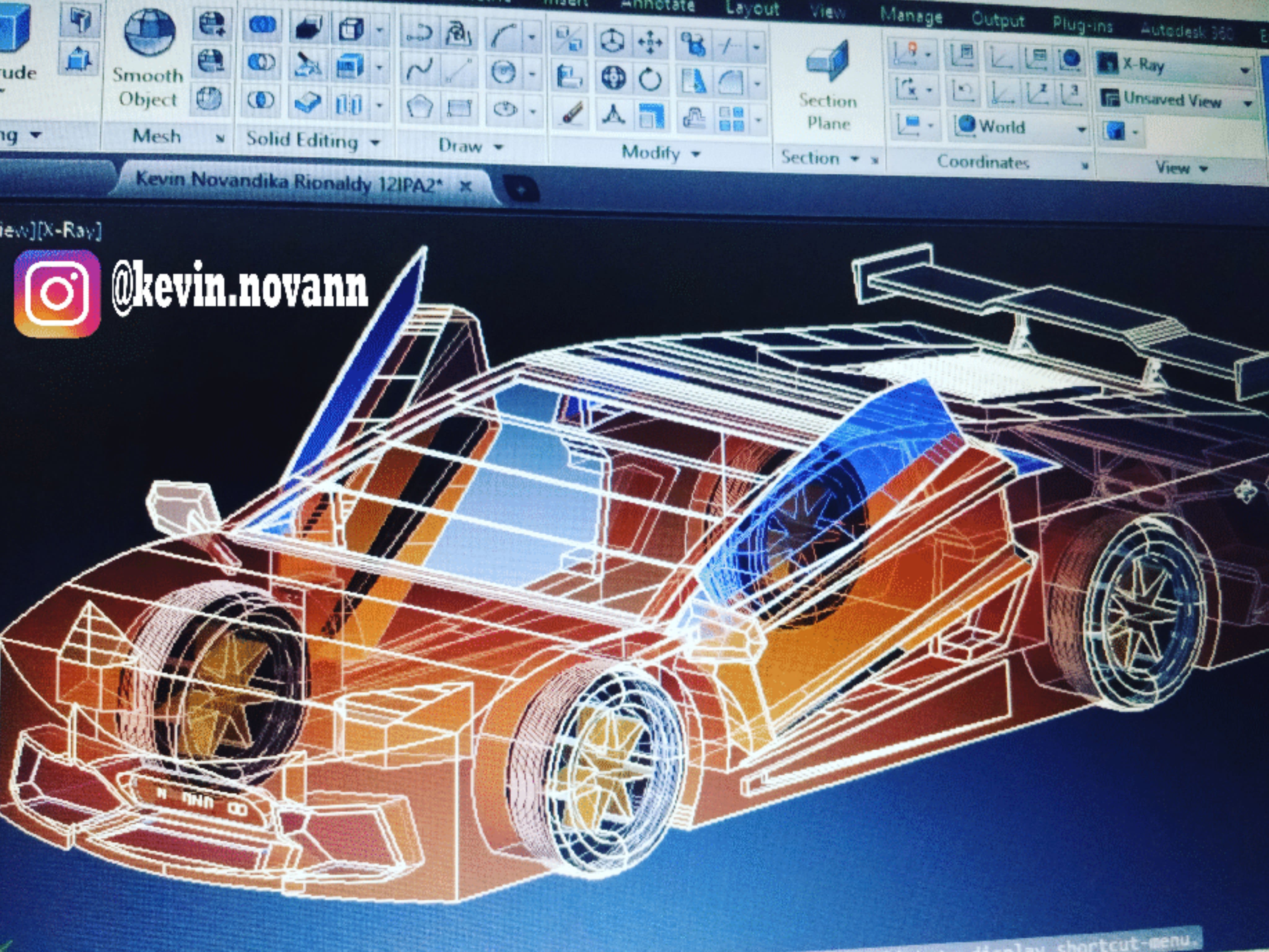 Autocad 3d Car Drawing With Dimensions - Printable Templates Free