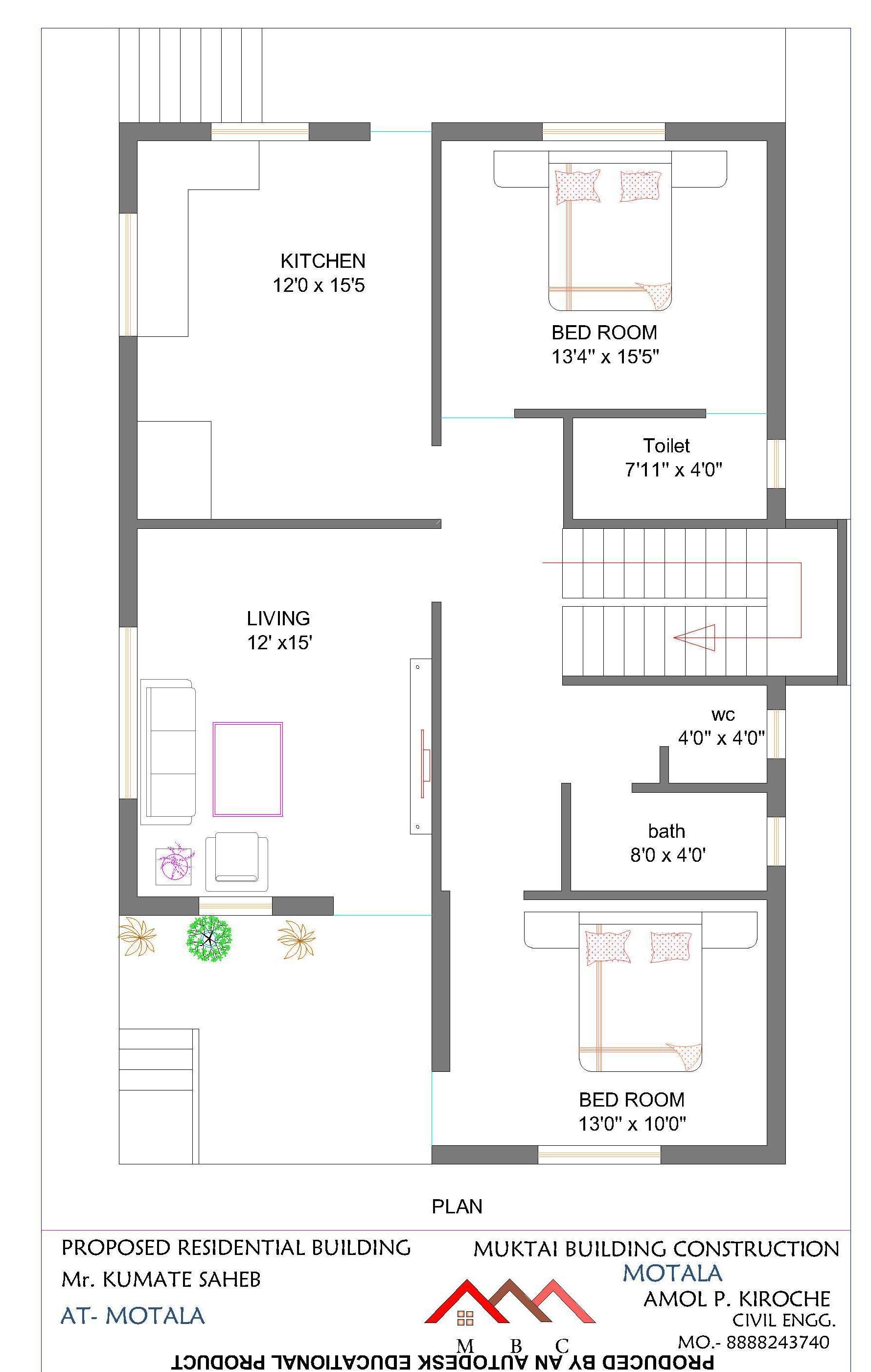 2D House Plans / Minimalist House Design House Design Drawing 2d