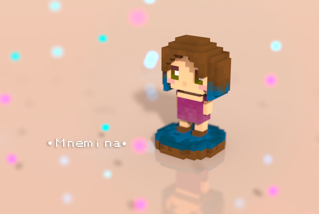 Make A Cute Profile Picture In Voxel Art By Mnemina