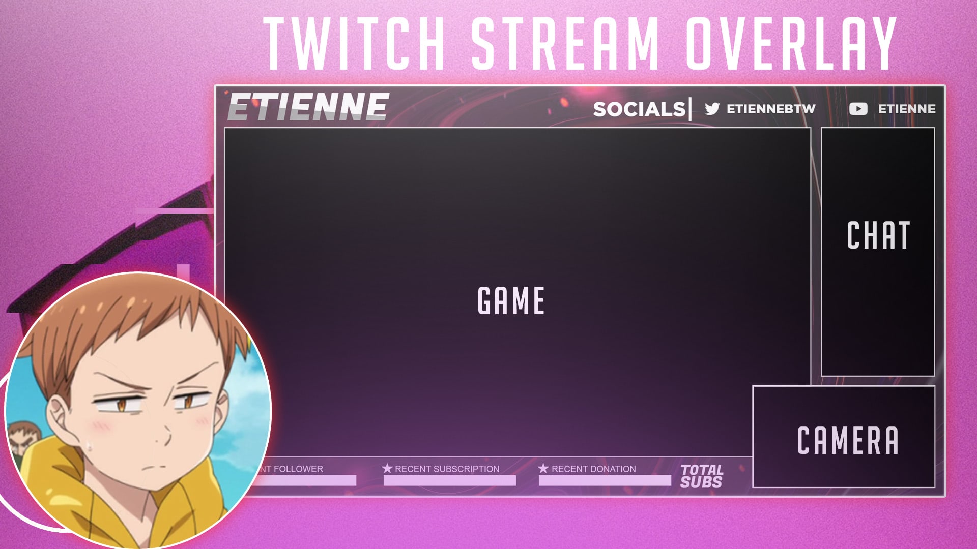 Twitch full screen with chat