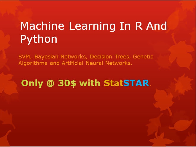 svm machine learning in r