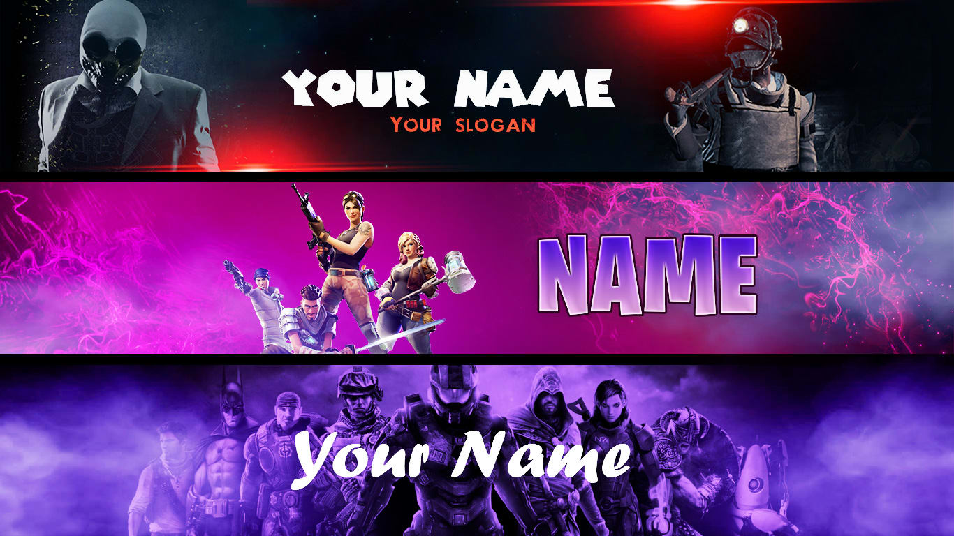 Design Gaming Banner Or Twitch Banner By Fehminechba