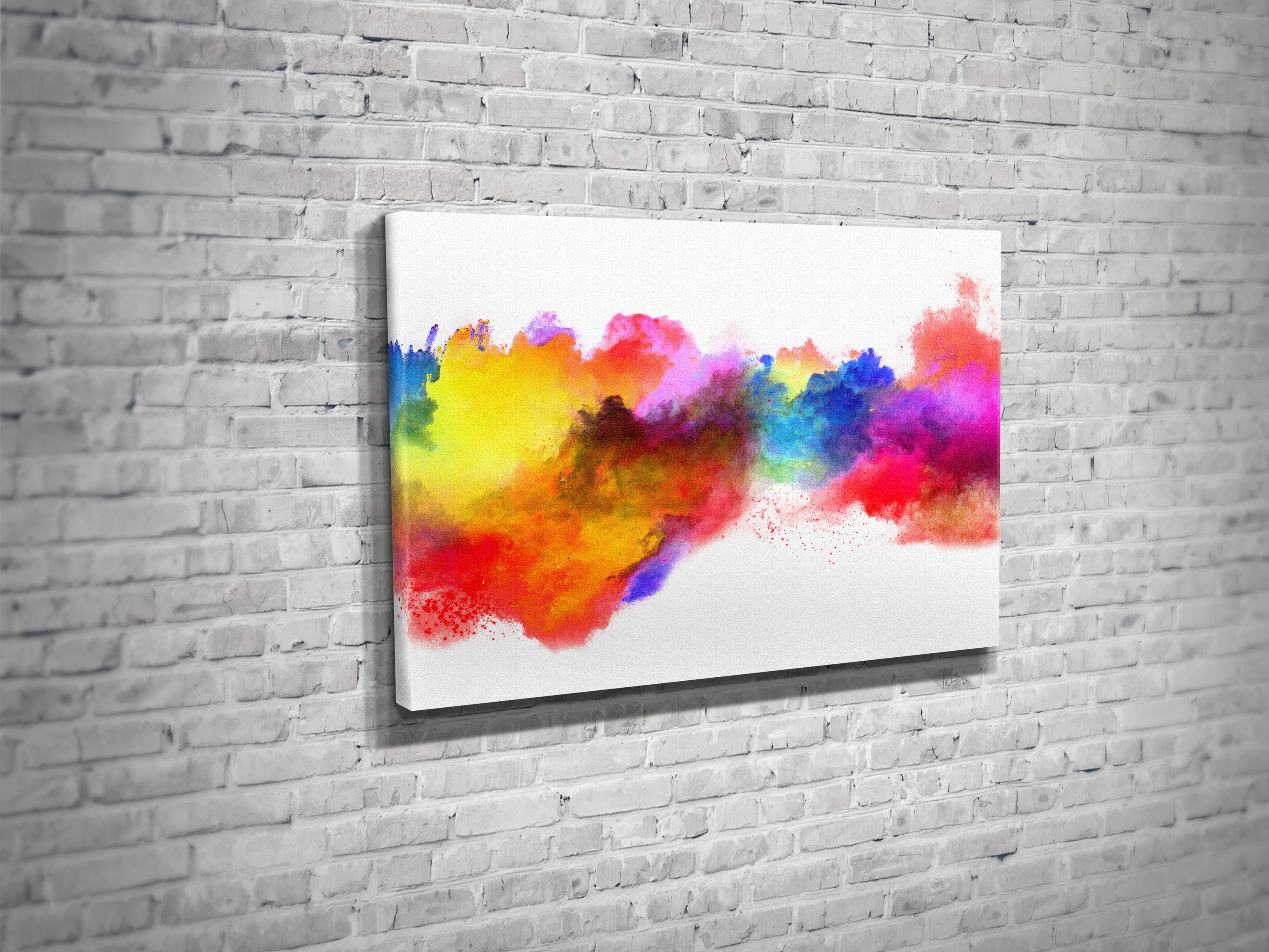 Download Design A Canvas Wall Art Mockup By Themis2207 PSD Mockup Templates