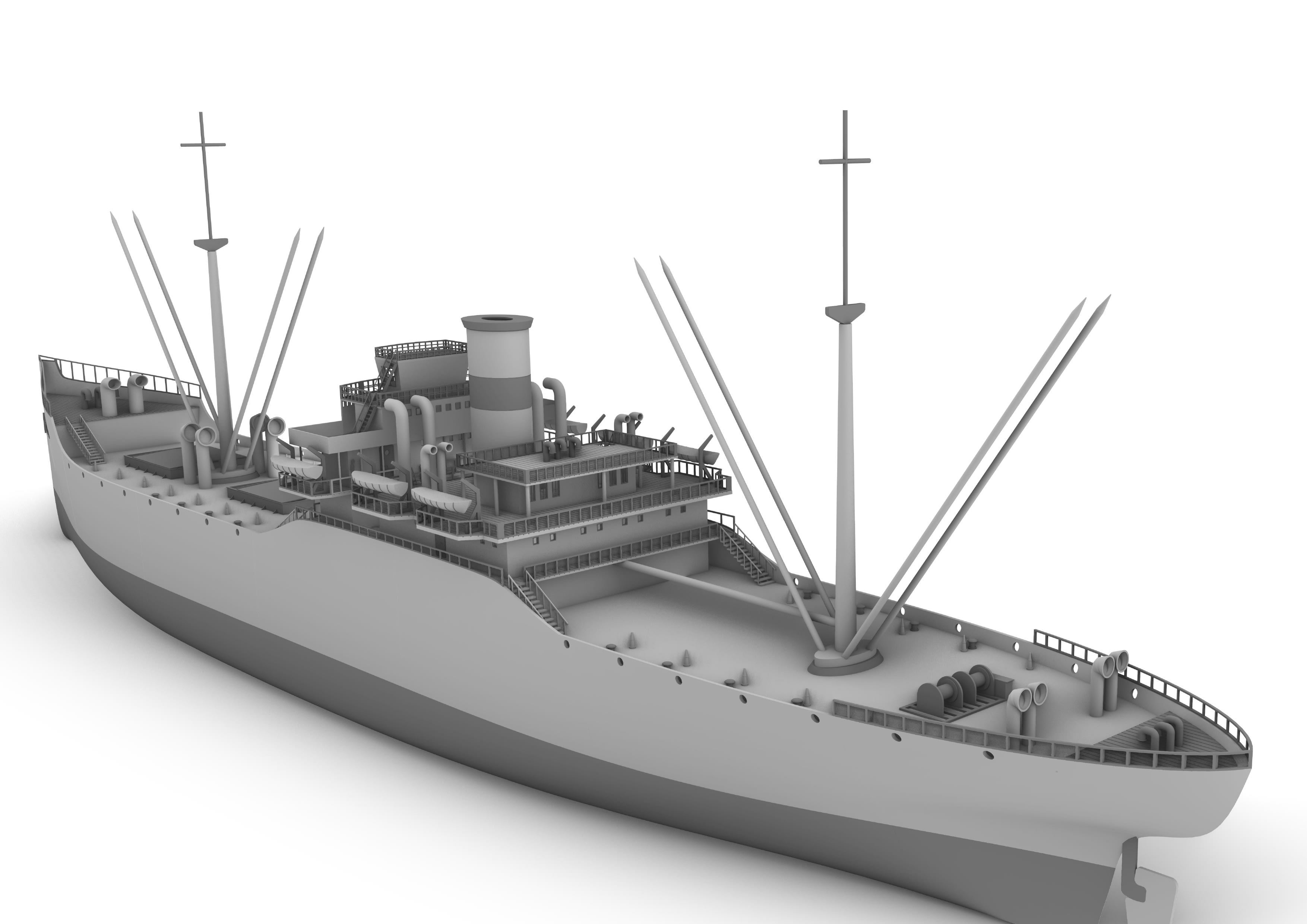 Create ship for 3d by Betullkisa Fiverr