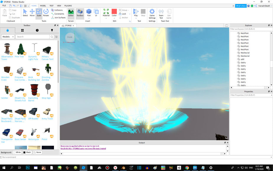 How To Make Particles In Roblox