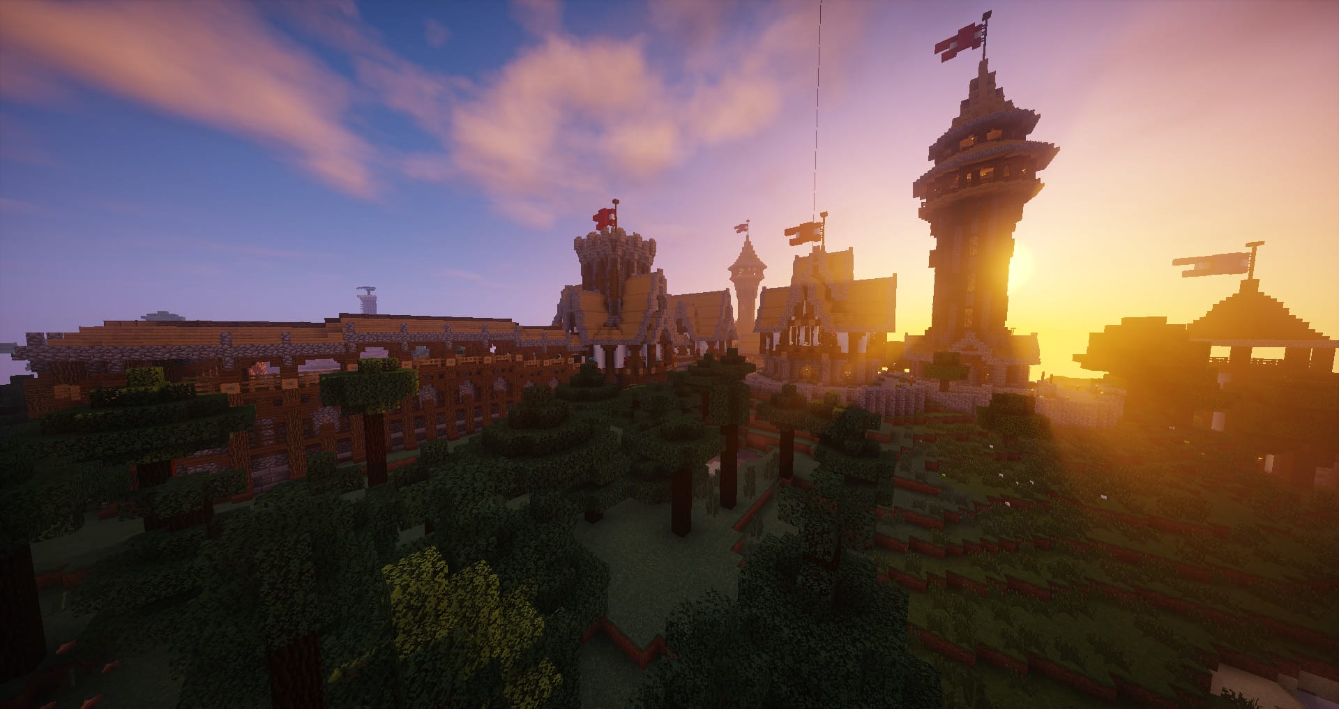 Medieval Style Buildings In Minecraft By Leukemialobster