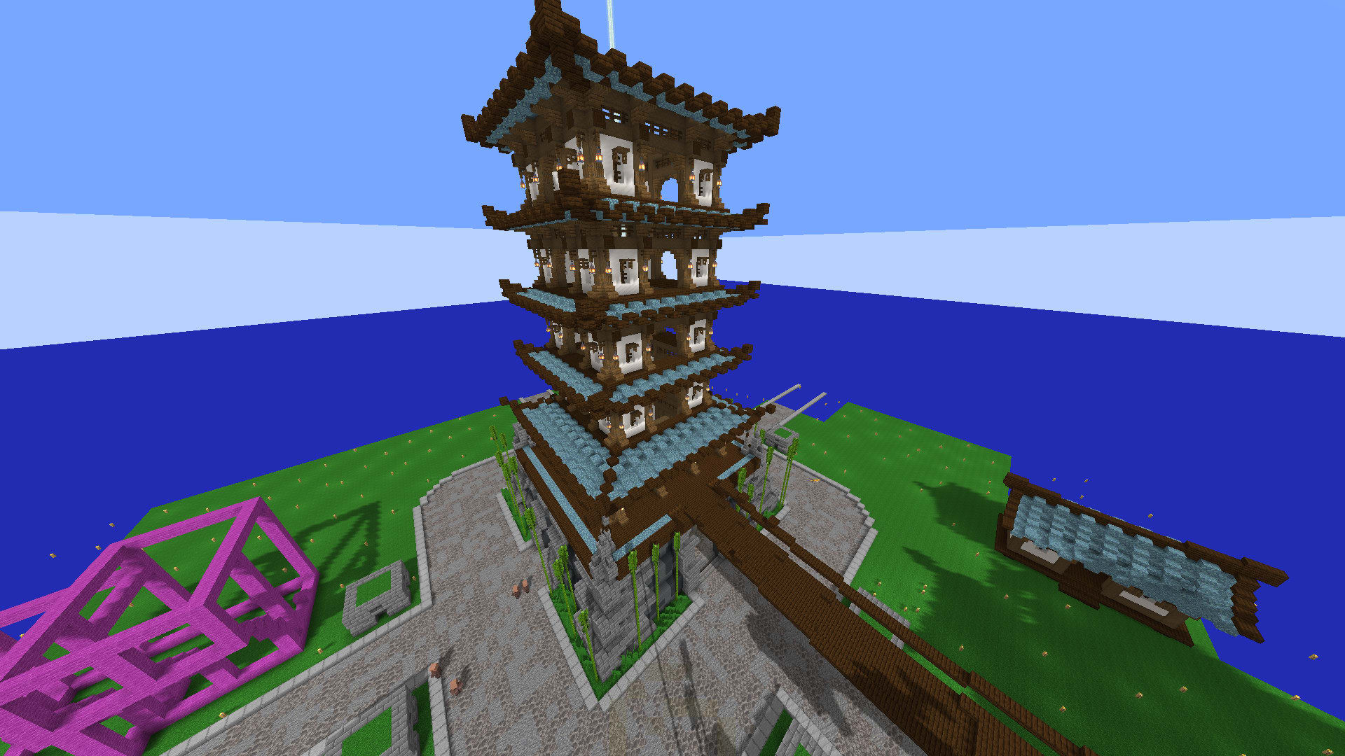 Minecraft Pagoda #minecraft #awesome, Veteran Craft