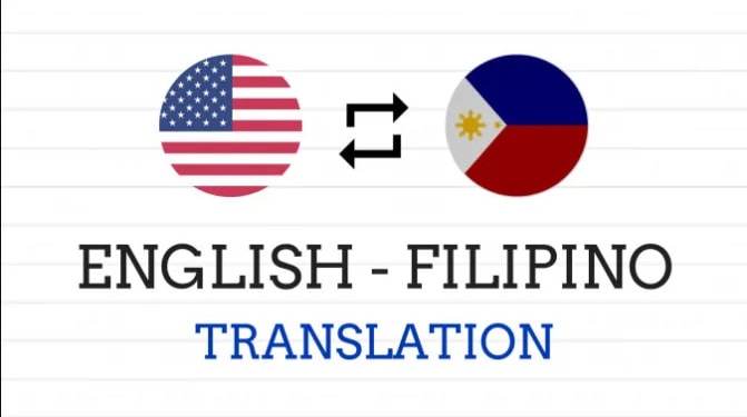 Translate Your Text From English To Filipino Tagalog By Arcelyn Rose