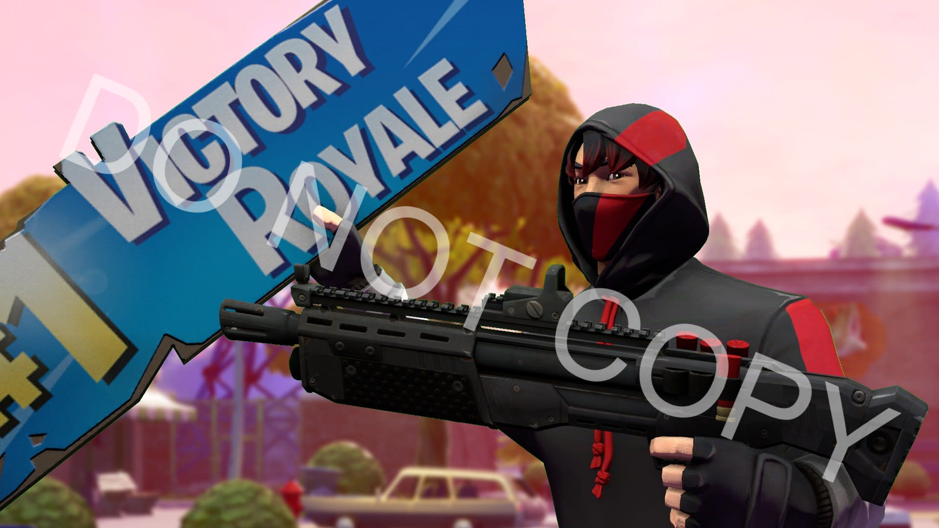 Make A 3d Fortnite 4k Thumbnail By Infiresu Fiverr