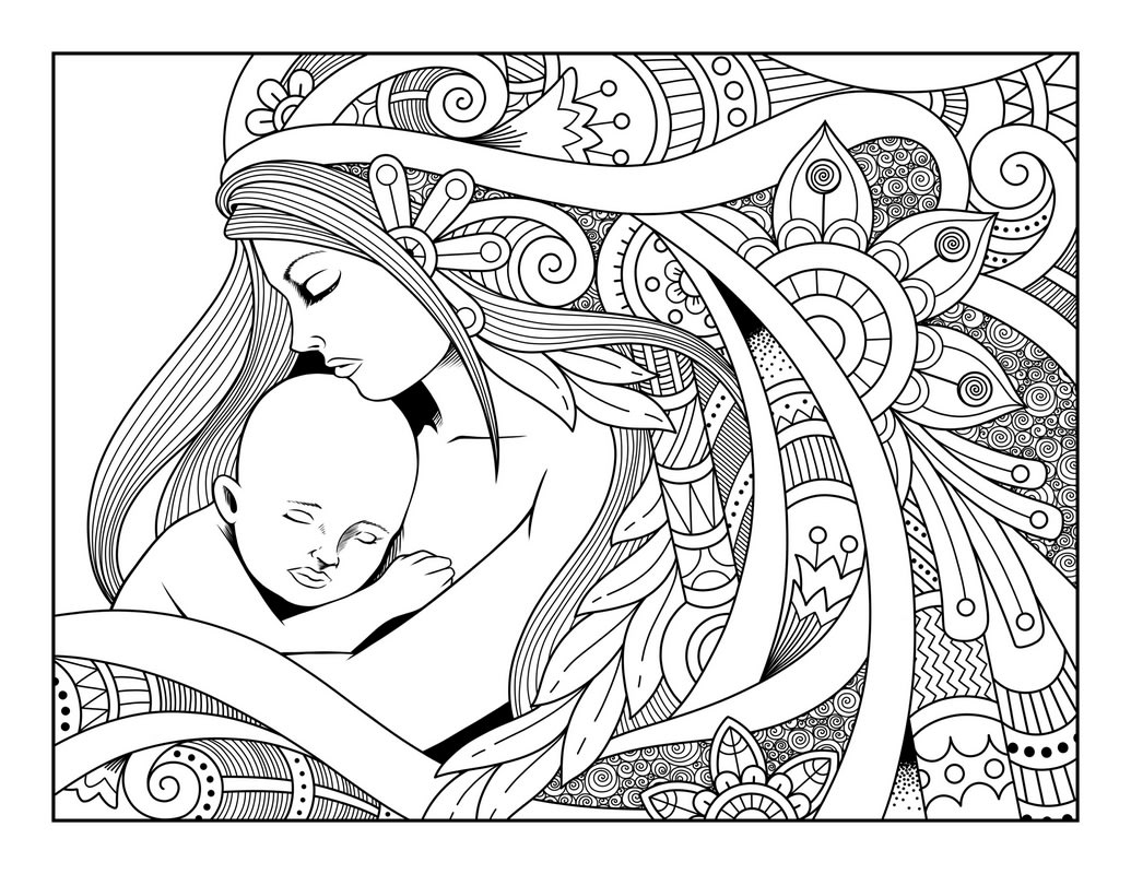 Give 10 printable doodle design adult coloring book pages by Coloringlife101 | Fiverr for Free Printable Doodle Pages For Adults