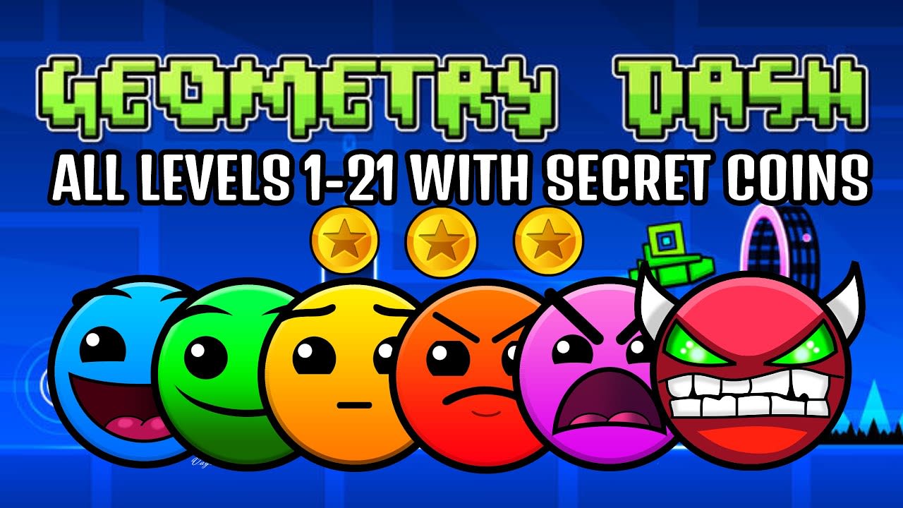 Beat Every Main Level With 3 Coins In Geometry Dash By Lemi3693 Fiverr