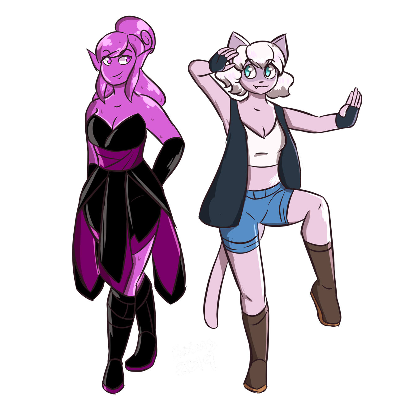 Draw Full Body Base Color Commissions By Kirbins A full body drawing of any character with clean line art, base colors, and simple shading. draw full body base color commissions