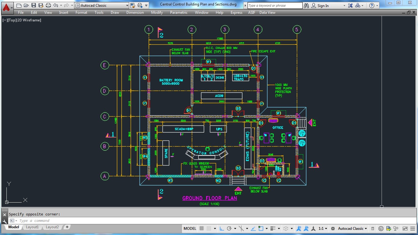 Do Autocad Architectural Floorplan Rcc And Structural Detail