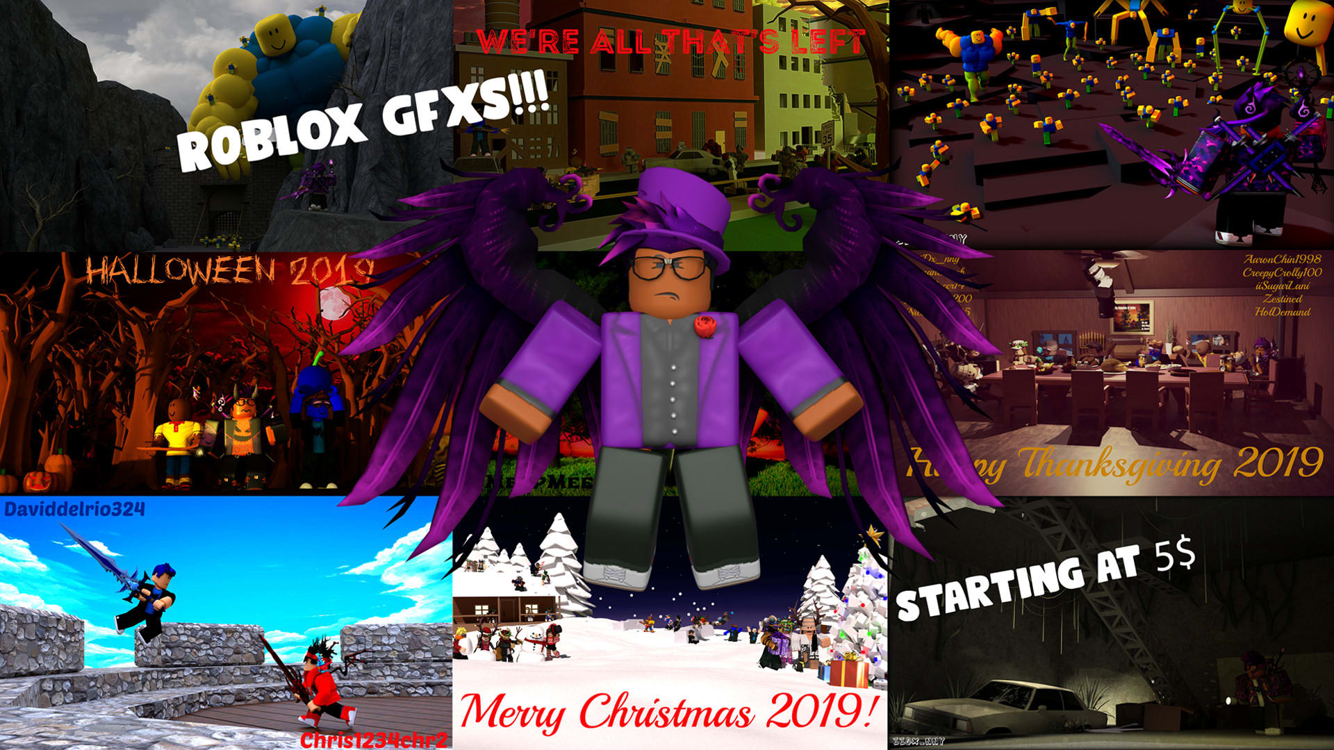 Make A Roblox Gfx For You By Emptystar - halloween roblox pics gfx