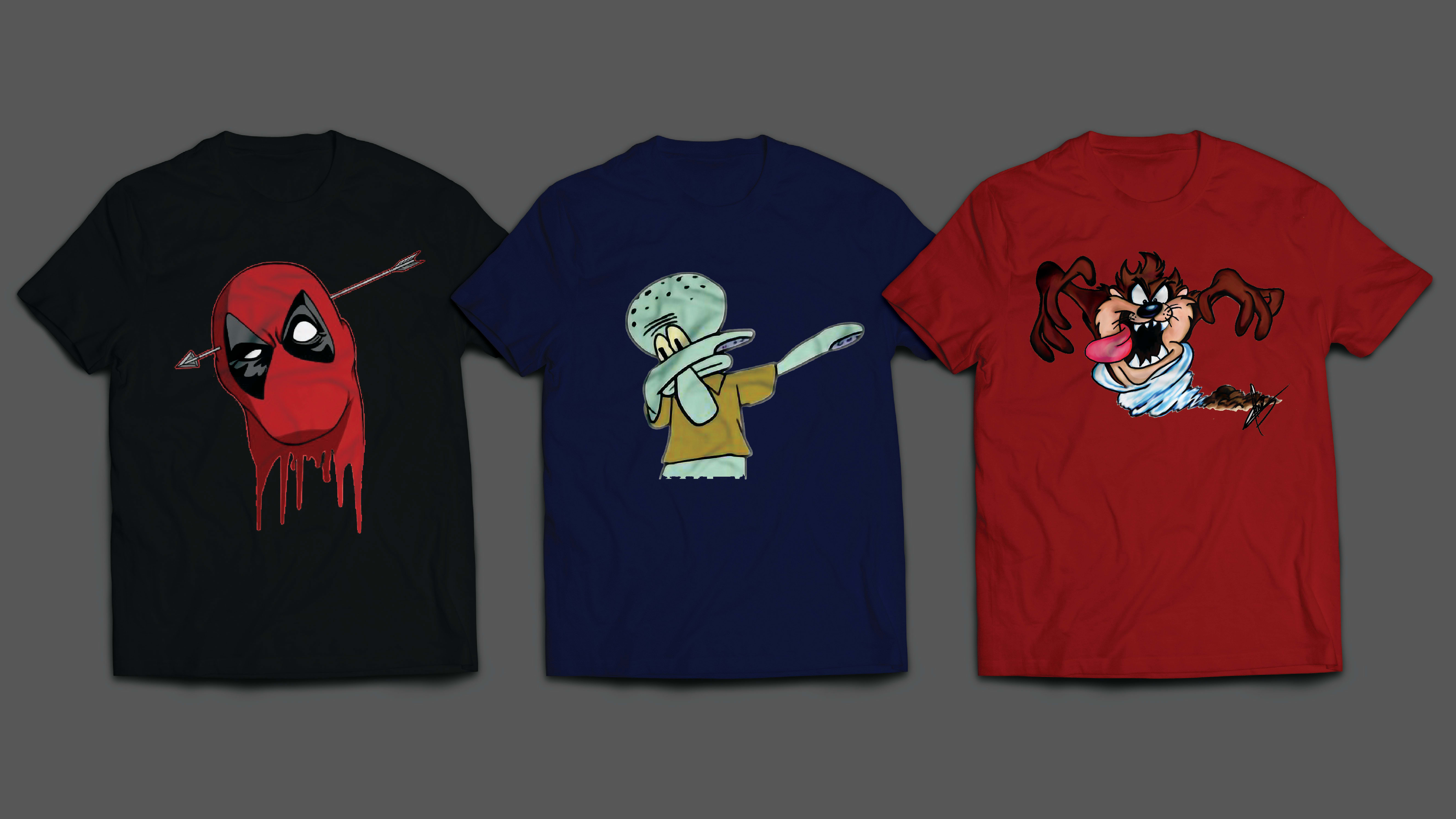 cartoon shirt design