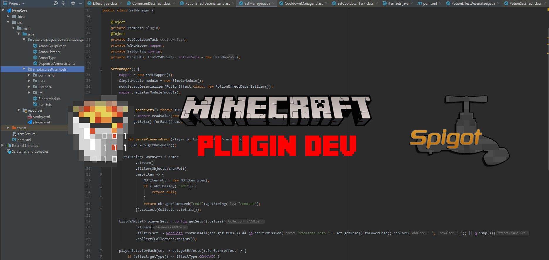 Develop A Custom Minecraft Plugin For Your Minecraft Server By Dacurse0 Fiverr
