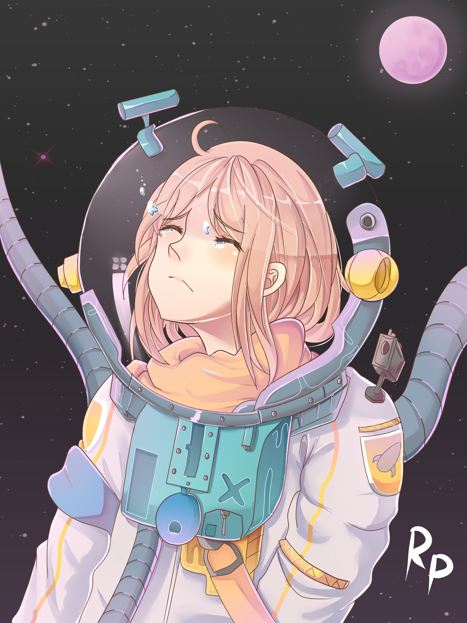 Chibi Astronaut Girl by WabiSabiWonders on DeviantArt
