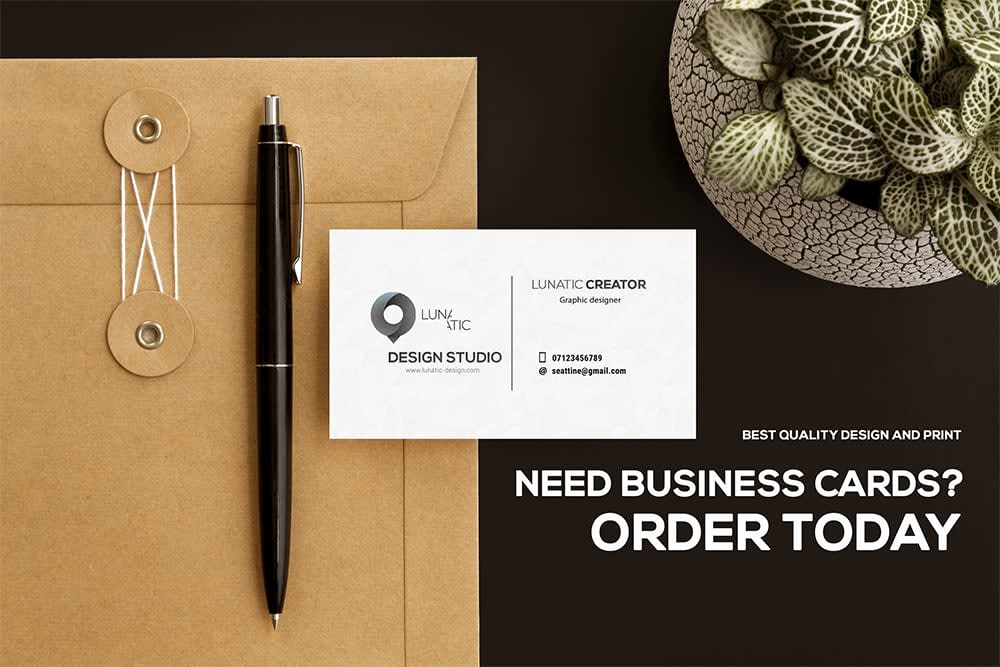 get business cards today